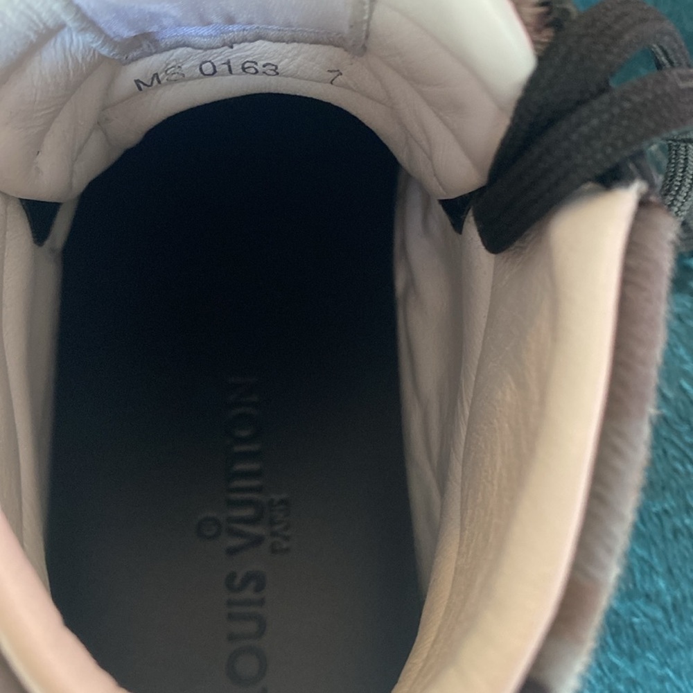 LV Genuine Leather High Top Camo Cowhide - Picture 2 of 4